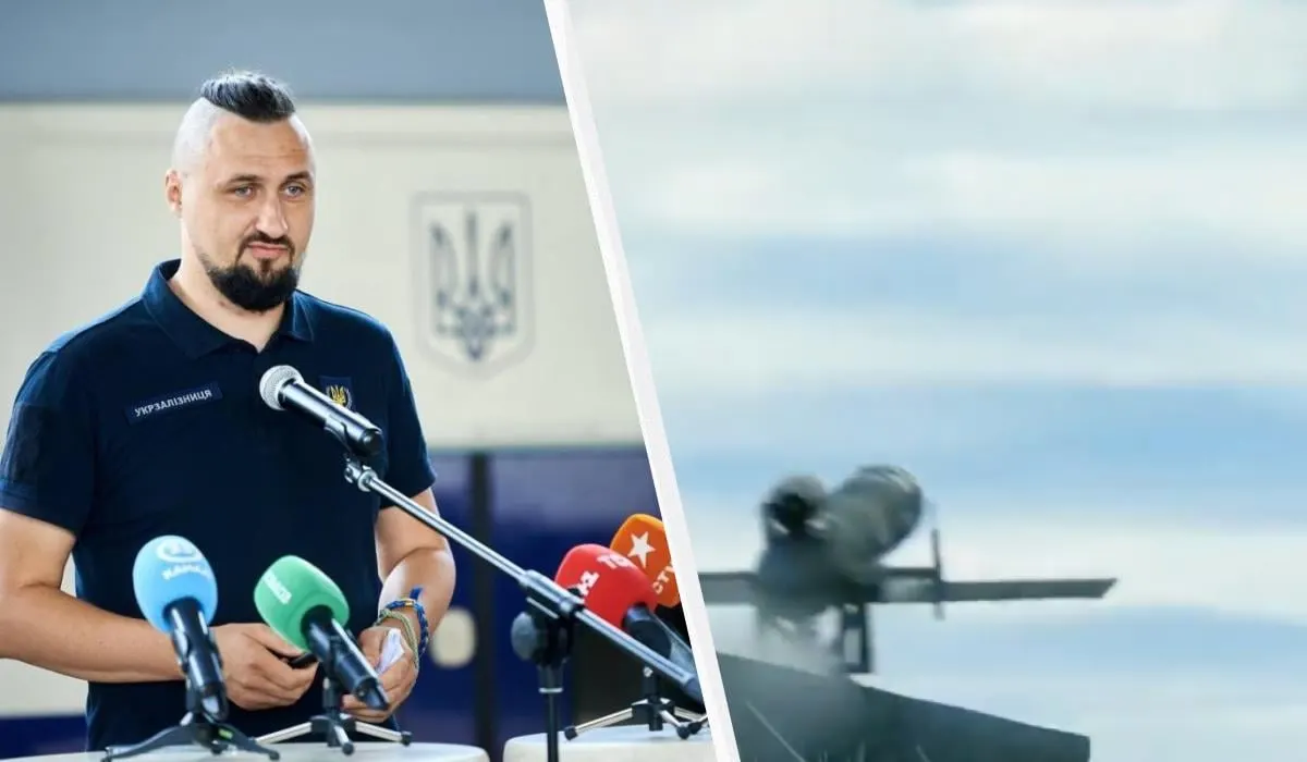 Александр Камышин заявил, что российская ракета‑дрон «Герань‑5», показанная на параде, значительно уступает украинской крылатой ракете «Фламинго» по дальности и мощности боевой части.