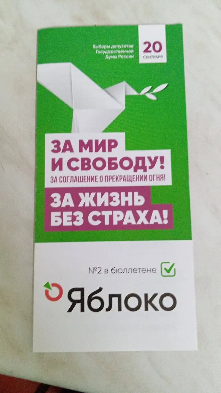 Региональное отделение партии Яблоко в Чебоксарах объявило о выпуске агитационных материалов и сборе средств на кампанию; материалы можно забрать в офисе, а сбор пожертвований продолжается.