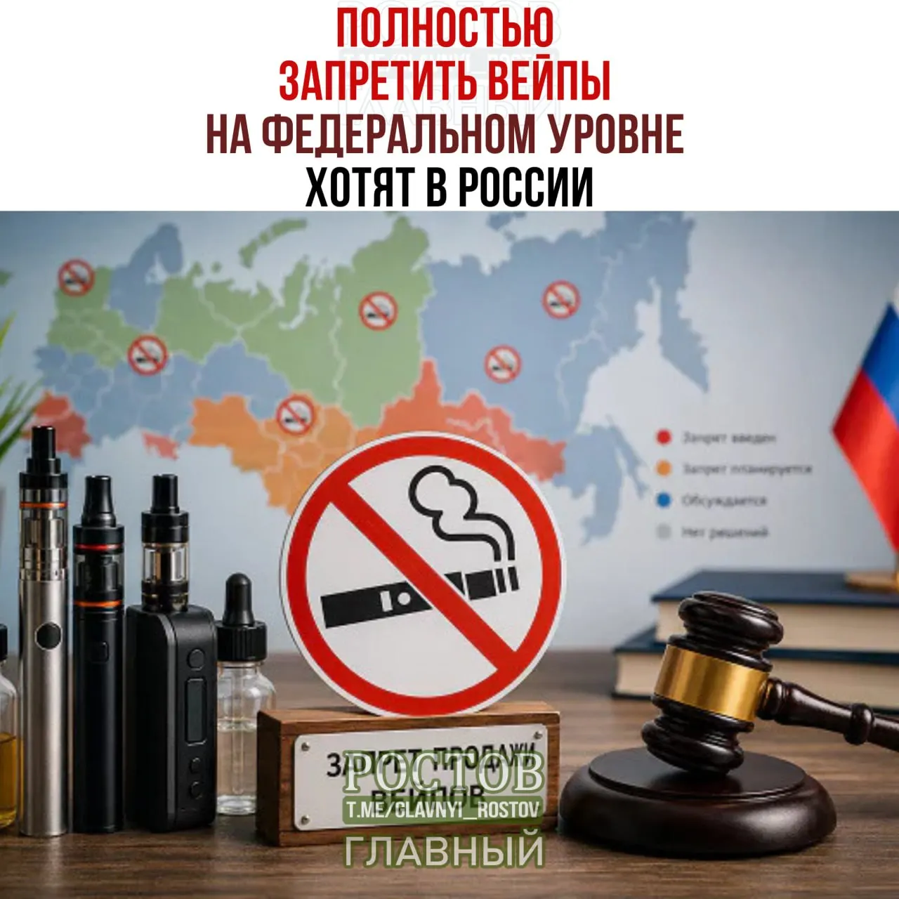 Инициатива призвана запретить производство и продажу вейпов повсеместно ради защиты здоровья населения и молодежи.