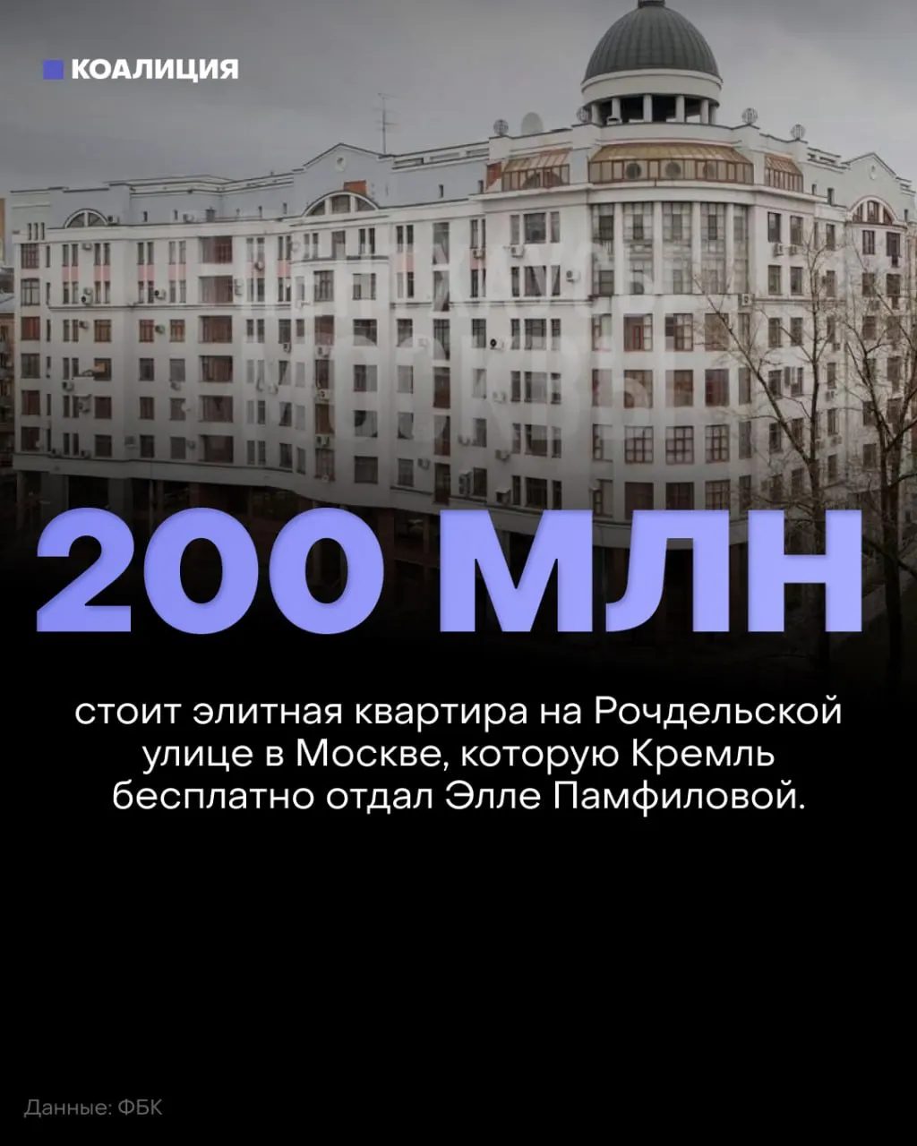 Расследование указывает на возможное вознаграждение за победы на выборах — элитная квартира внучке главы ЦИК стоимостью около 200 миллионов рублей.