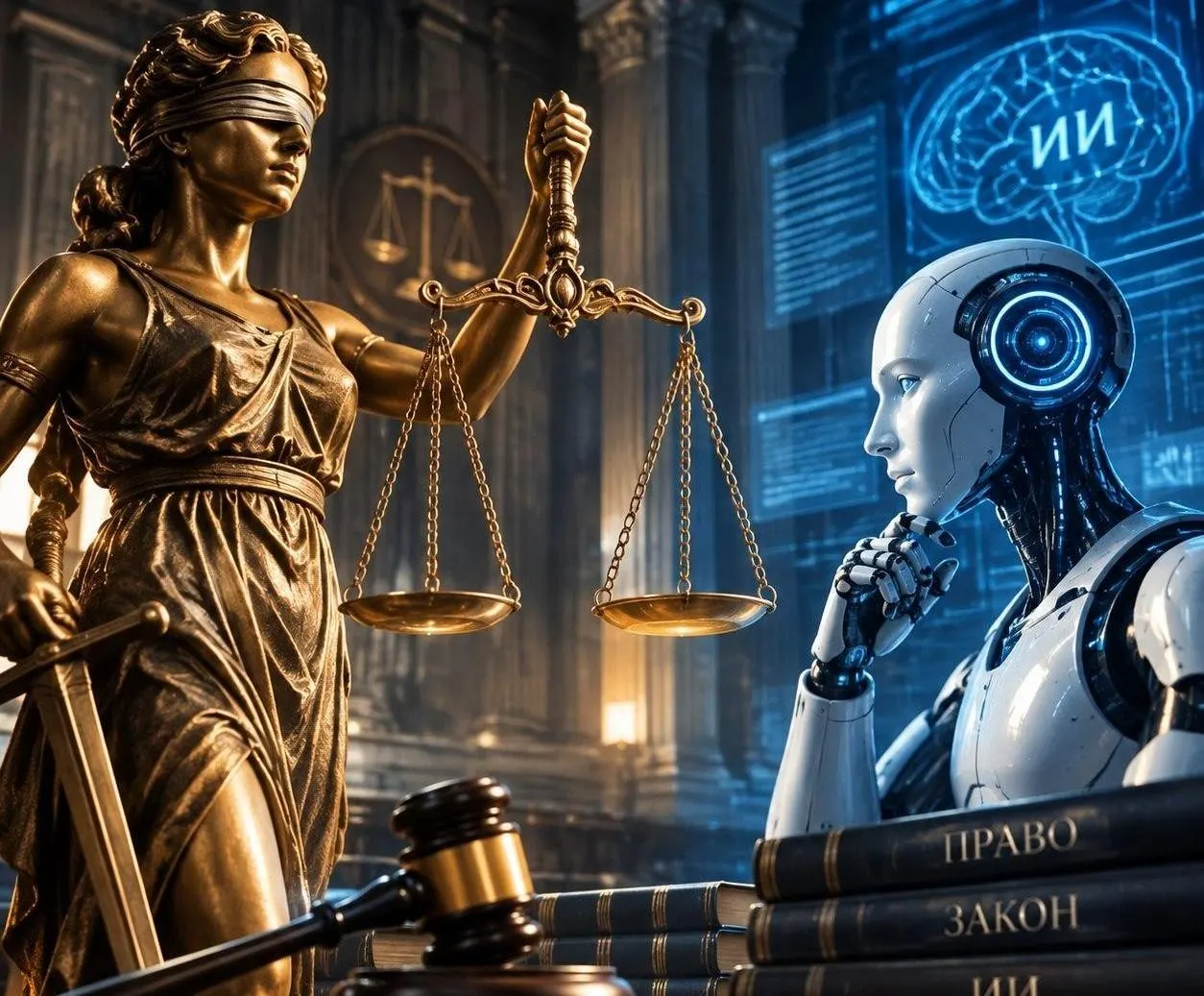 Через год в судах начнут внедрять системы искусственного интеллекта